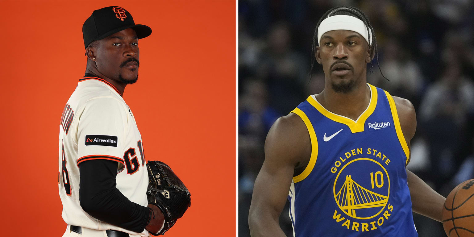 Jimmy Butler on the Giants? This reliever looks a lot like the NBA All-Star