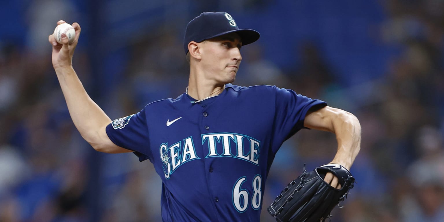 George Kirby matches career high with 10 Ks as Mariners shut out