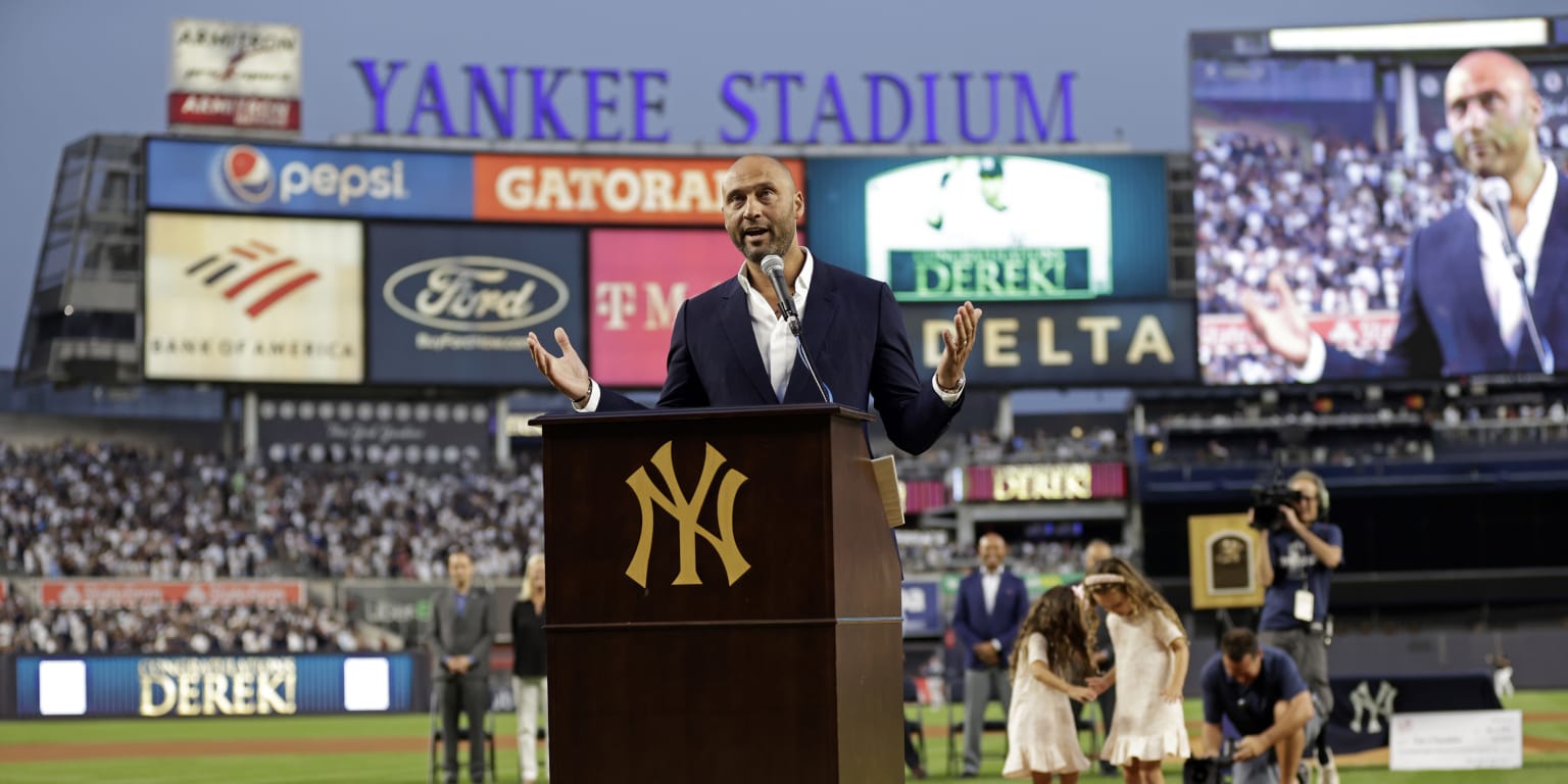 Jorge Posada makes debut at New York Yankees Old Timers' Day