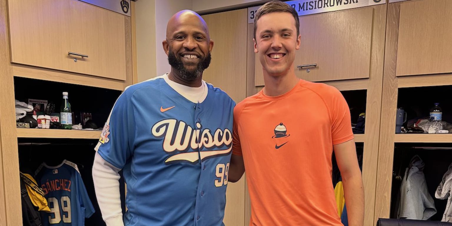 Sabathia sees a lot of himself in fellow 6-foot-7 ace Misiorowski