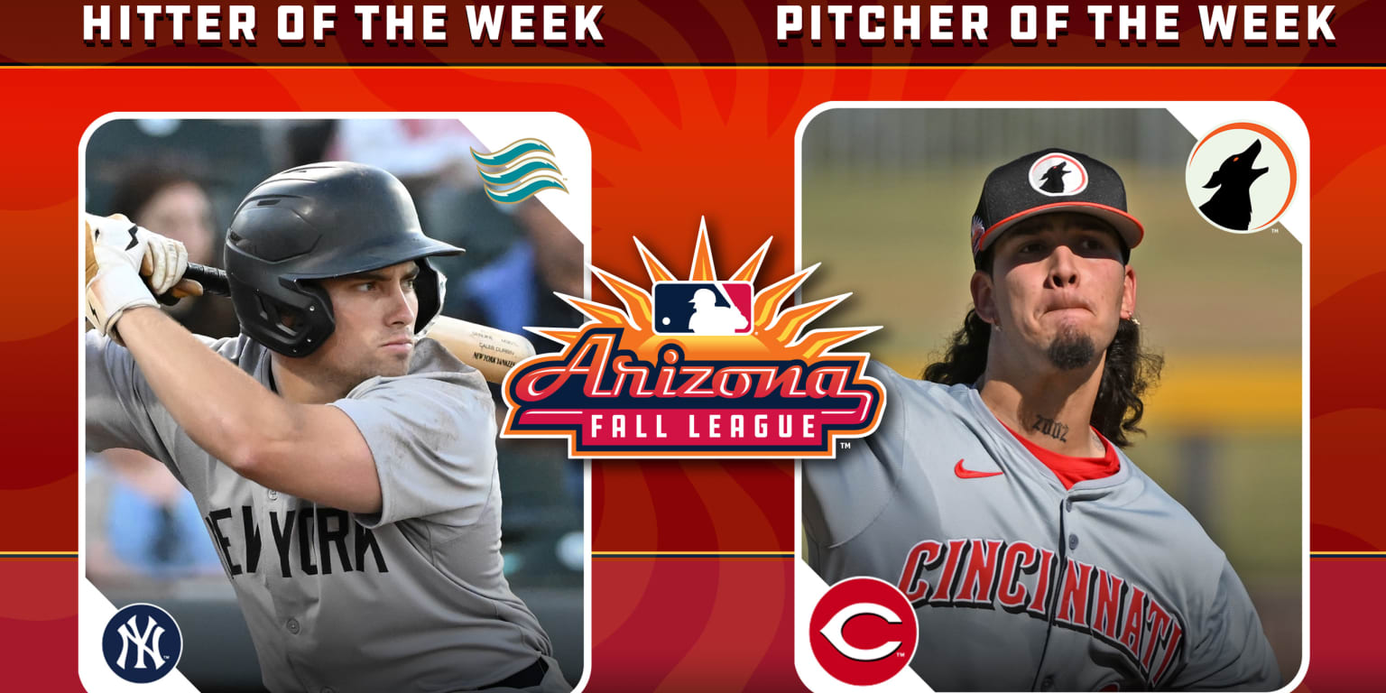 Arizona Fall League 2024 week 3 award winners