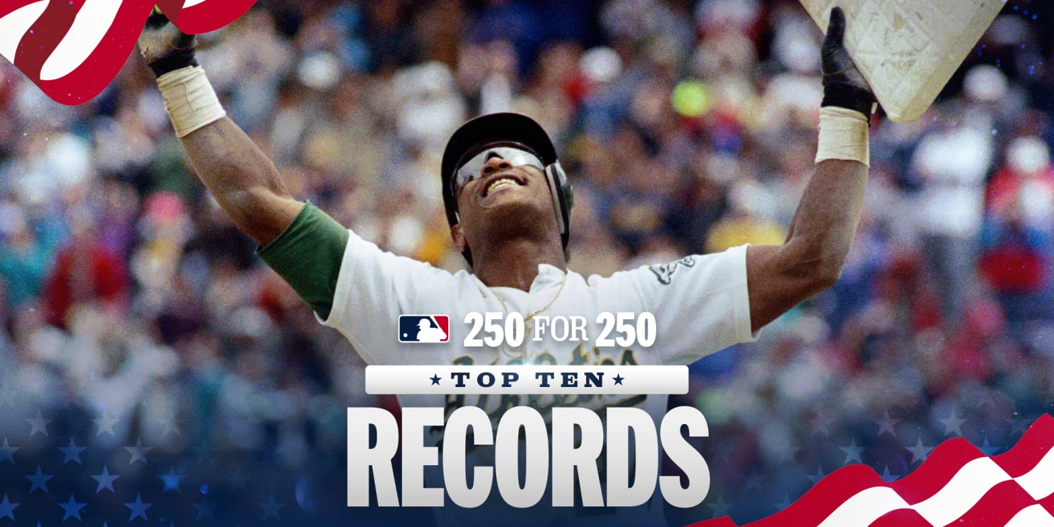 What are the 10 most iconic records in baseball history?