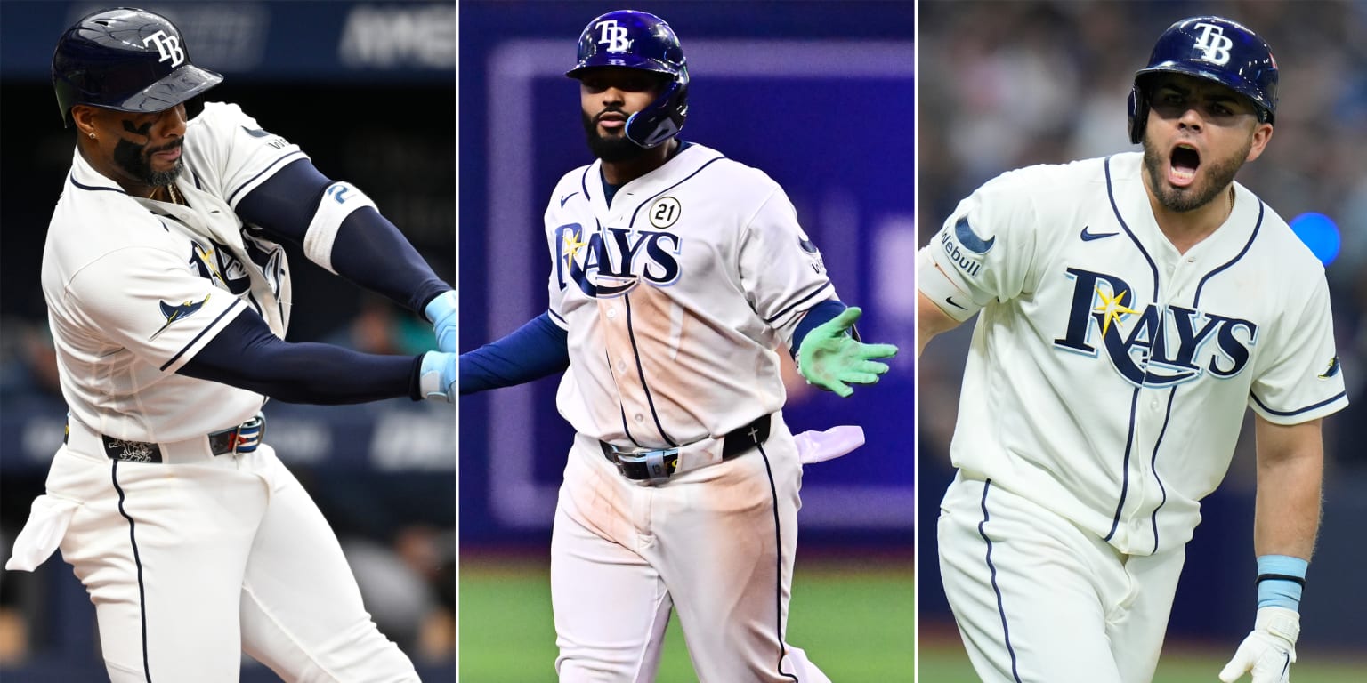 1, 2, 3! There's strength in offensive numbers atop Rays' lineup