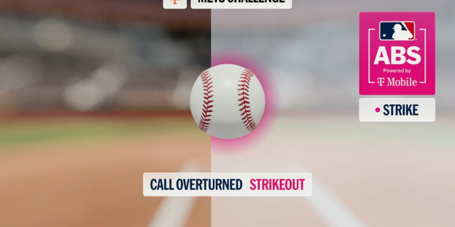 Mets' Alvarez gets 1st successful ABS challenge for strikeout