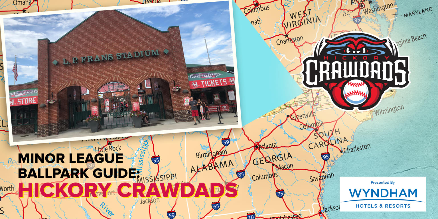 Visit LP Frans Stadium, home of the Hickory Crawdads