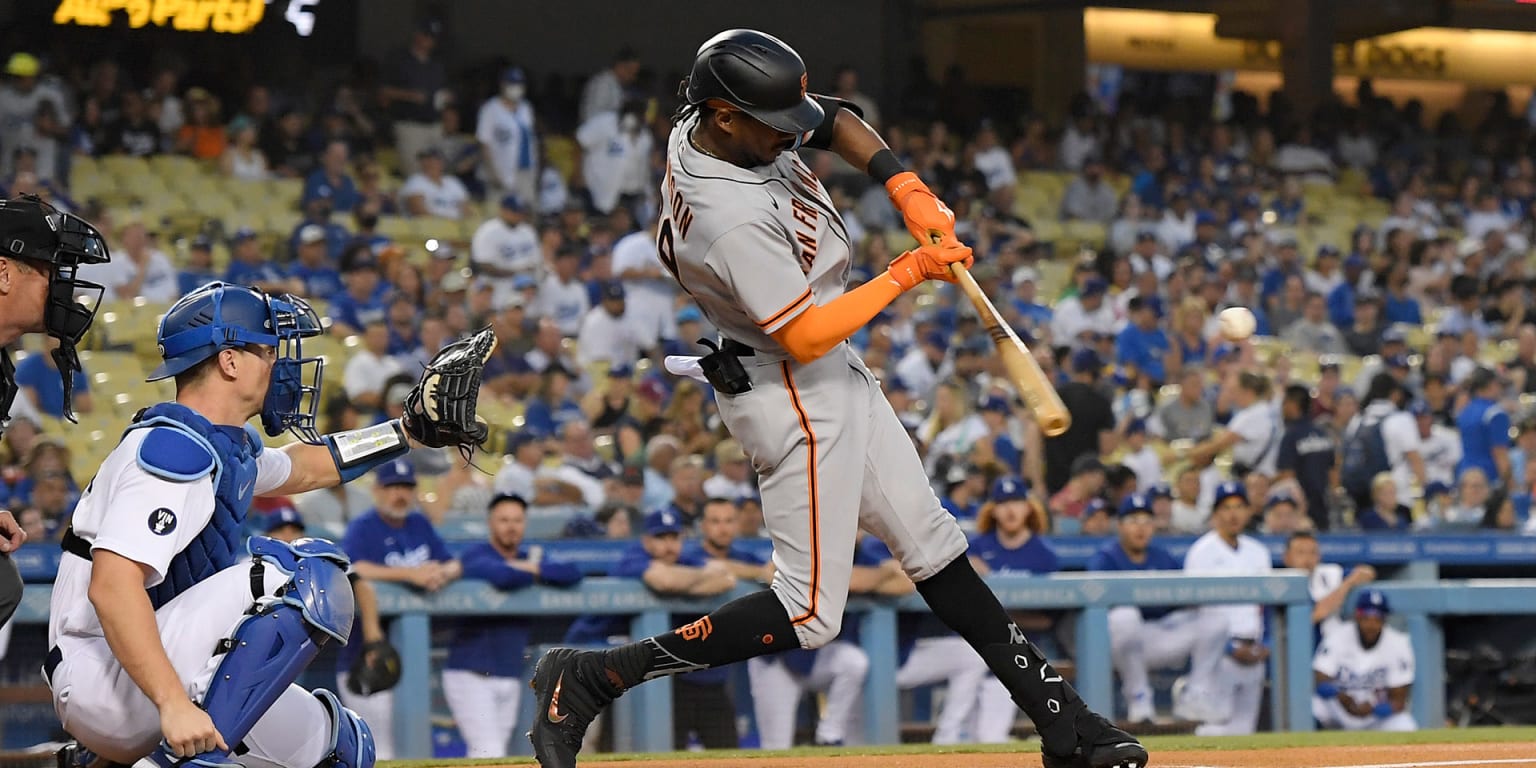 Lewis Brinson stays hot since joining Giants