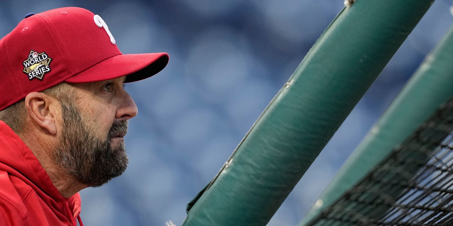 World Series: Batting Coach Kevin Long Helps Phillies Adjust - The