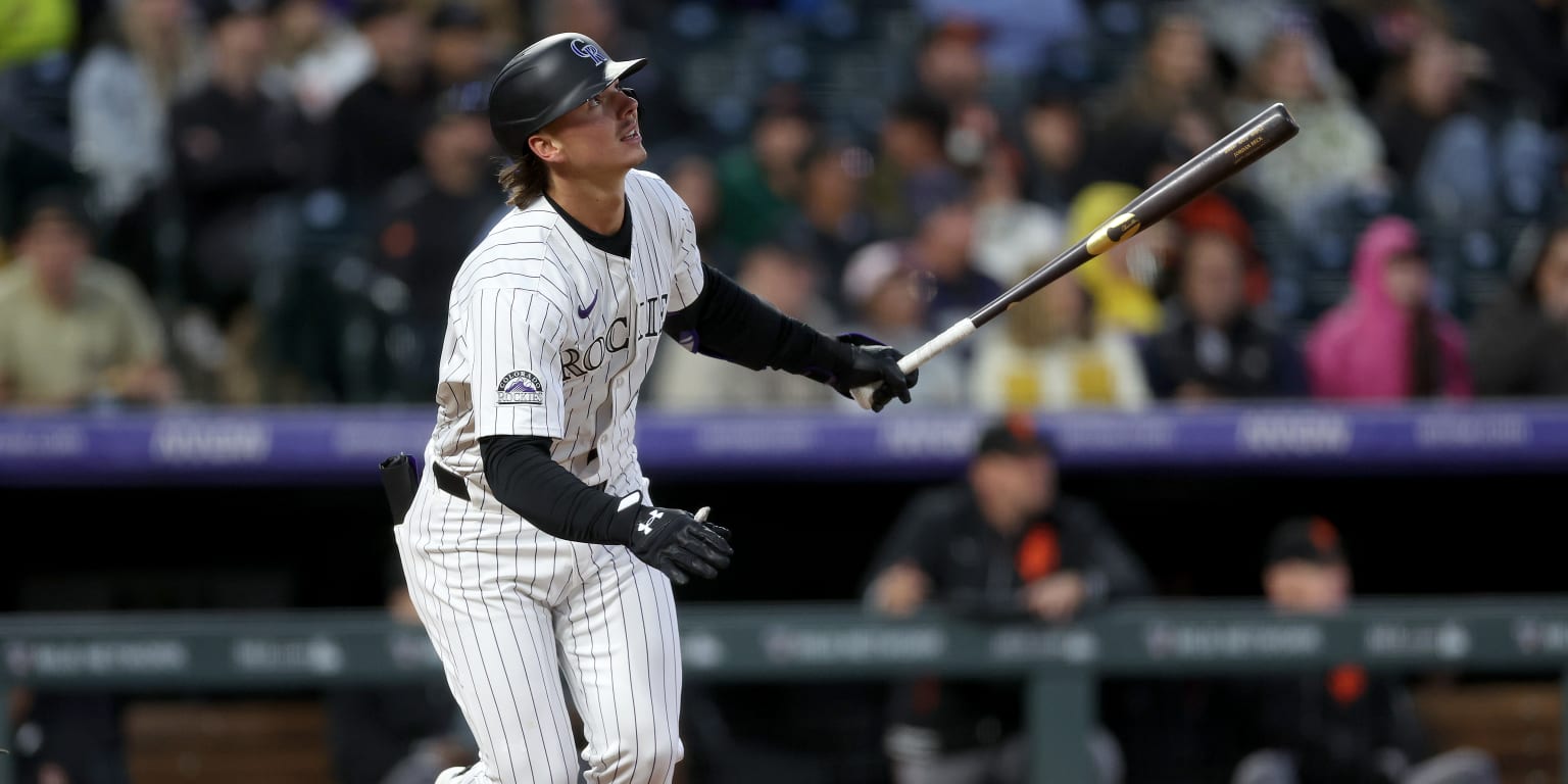 Jordan Beck looking to make impact for Rockies in 2025