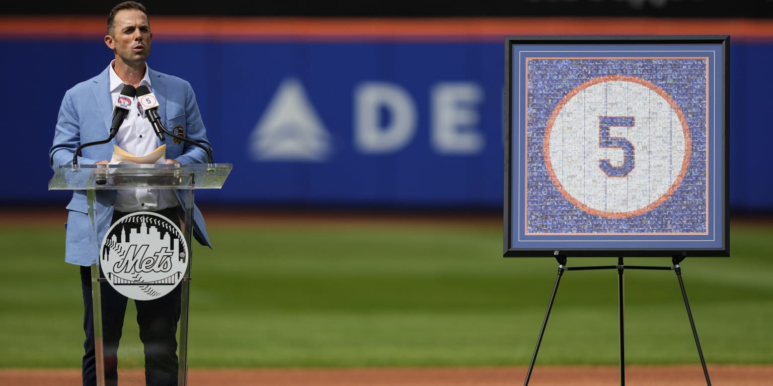 Pin's Retraite David Wright (Mets) - Pin's Capitaine Et Broche 5 à La Retraite - Exclusivité Collection