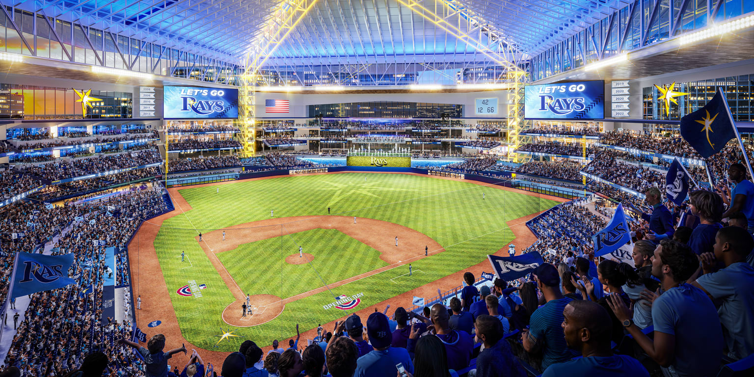 Rays announce deal for new stadium in St. Petersburg