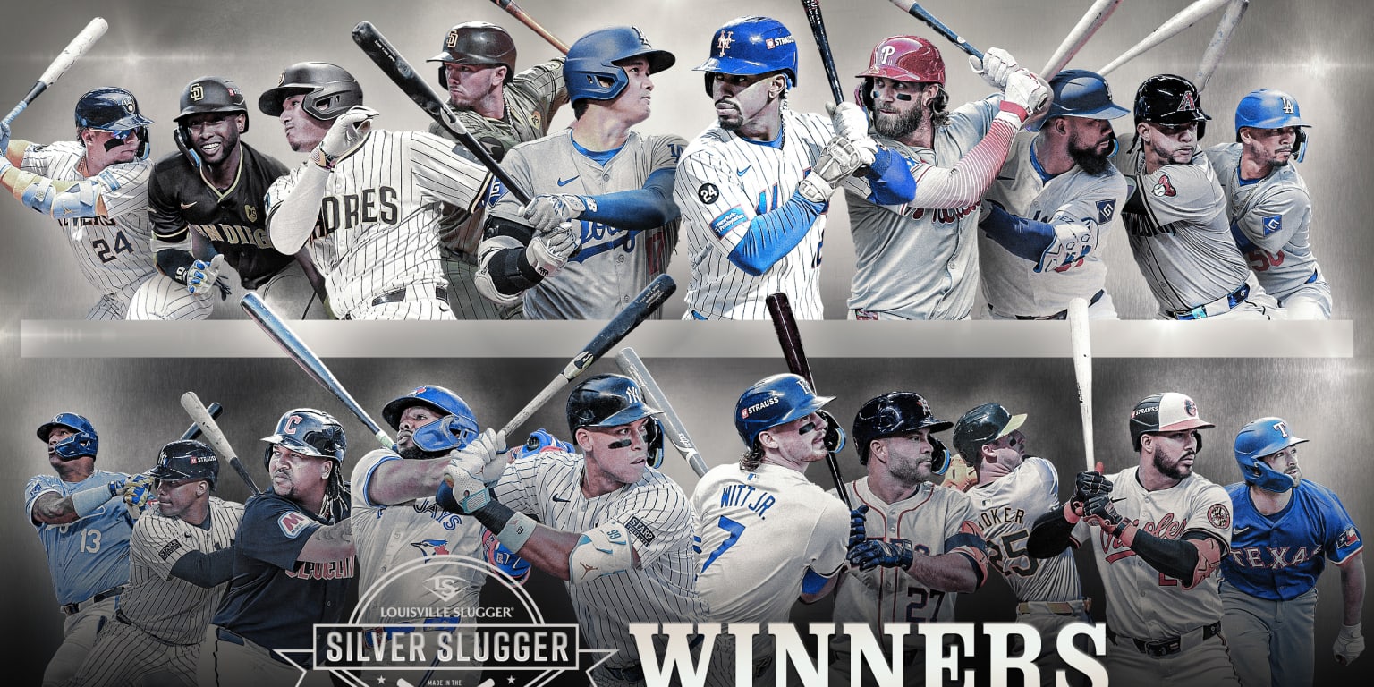 Silver Slugger Award winners for 2024 season