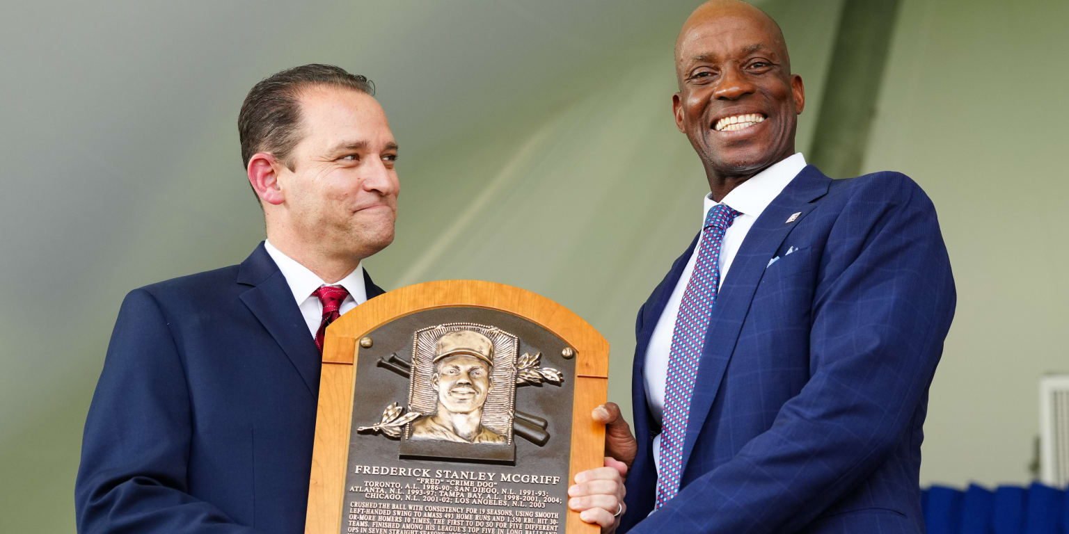 Fred McGriff Gives Emotional Acceptance Speech at Baseball Hall of Fame Induction