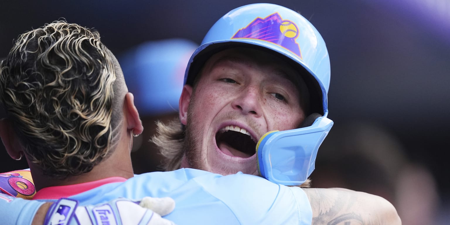 Hunter Goodman hits 25th home run in Rockies' win vs. D-backs