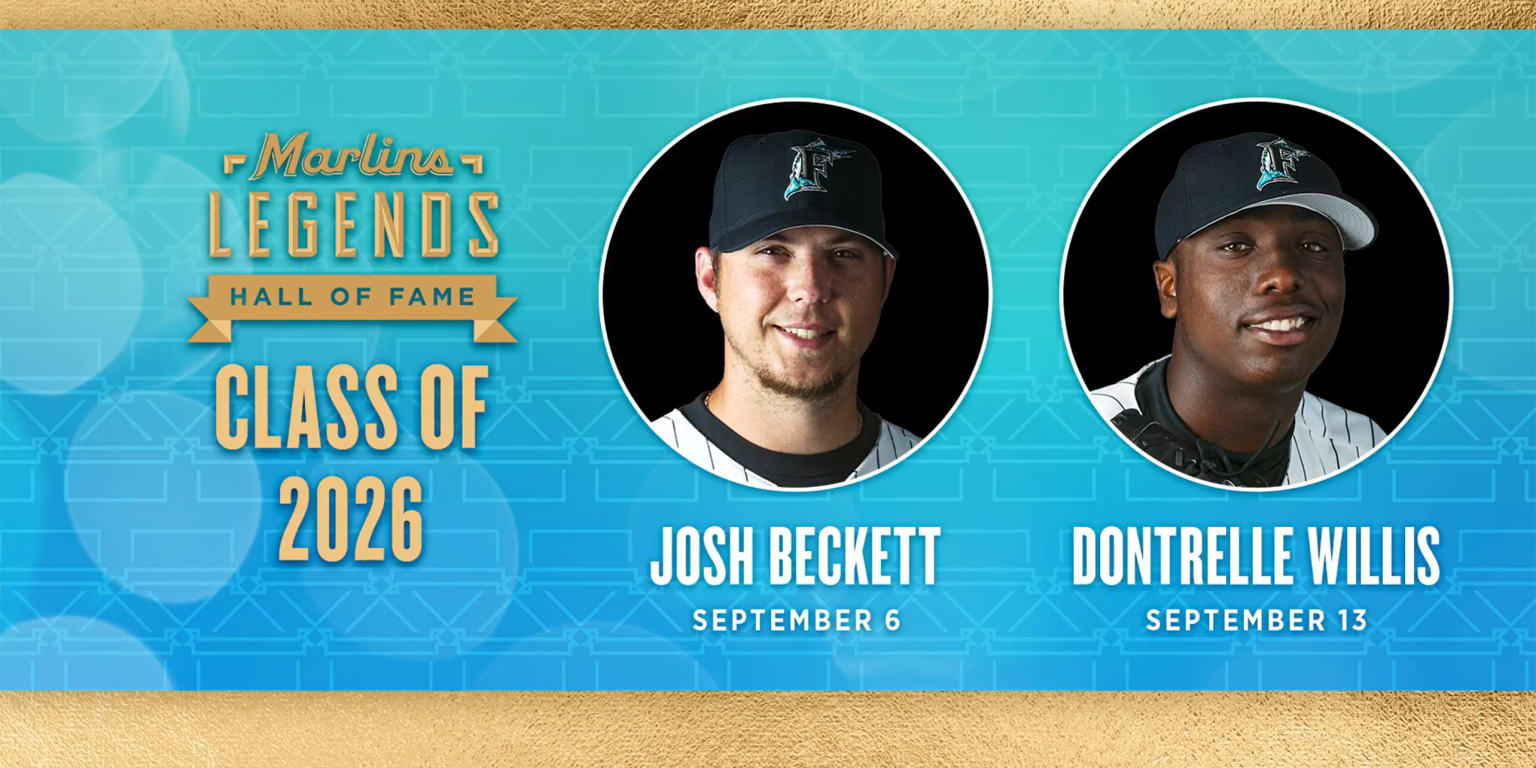 2003 heroes Beckett, Willis headed to Marlins Legends HOF