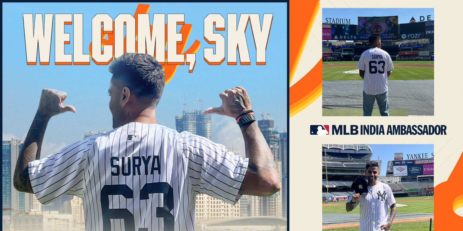 Indian cricket star SKY to serve as MLB Ambassador