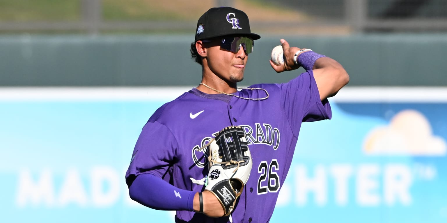 This rising Rockies prospect just hit over .400 for the second straight season