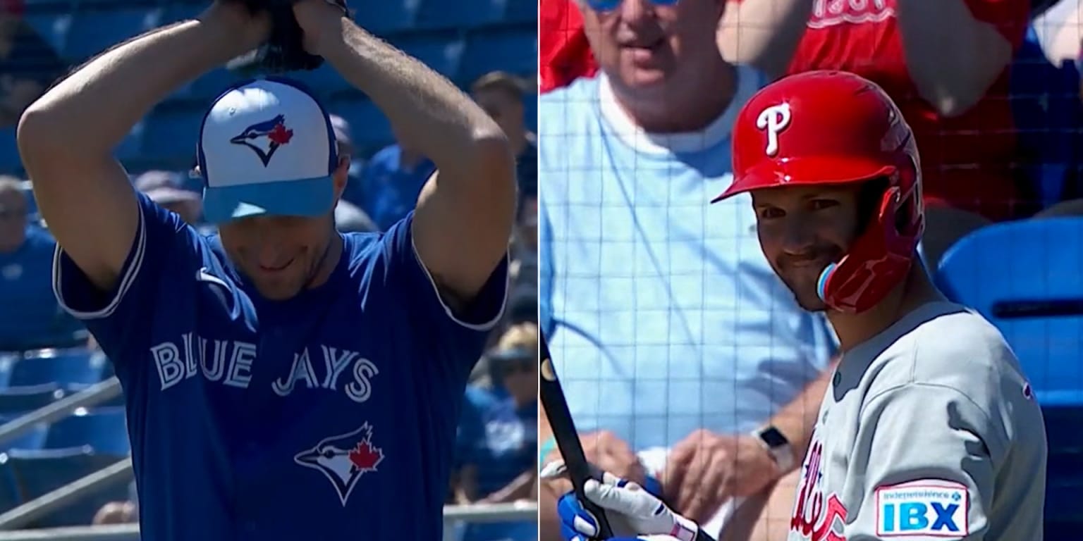 Turner trollt Scherzer mit Challenge des ersten Pitches durch die Mitte