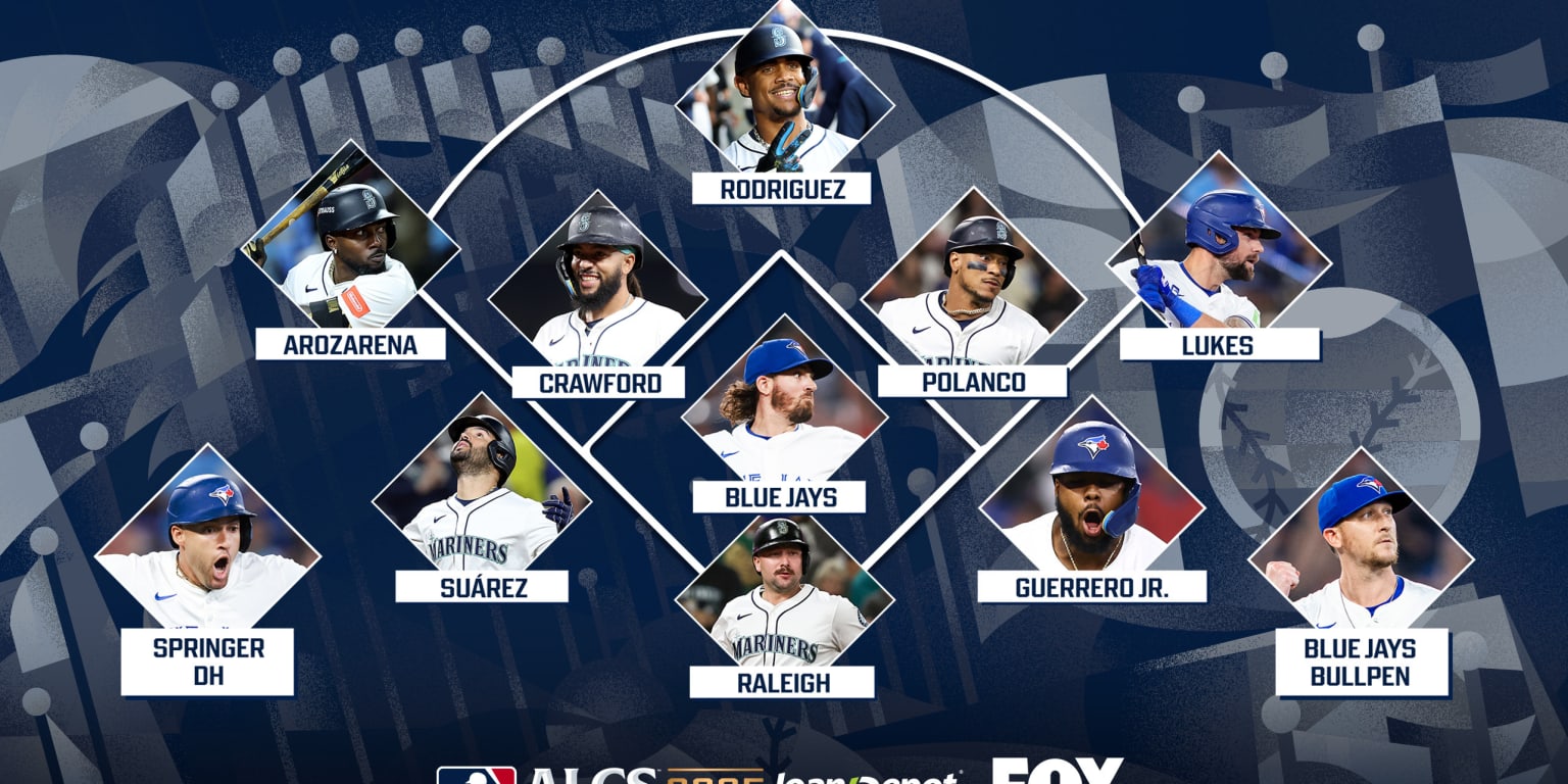 Mariners-Blue Jays 2025 ALCS position by position breakdown