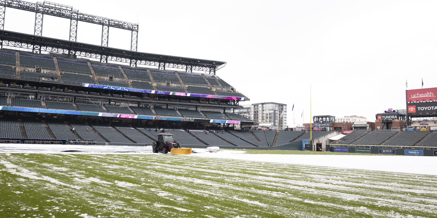 Mets-Rockies postponed Tues.; Wed. game start pushed back