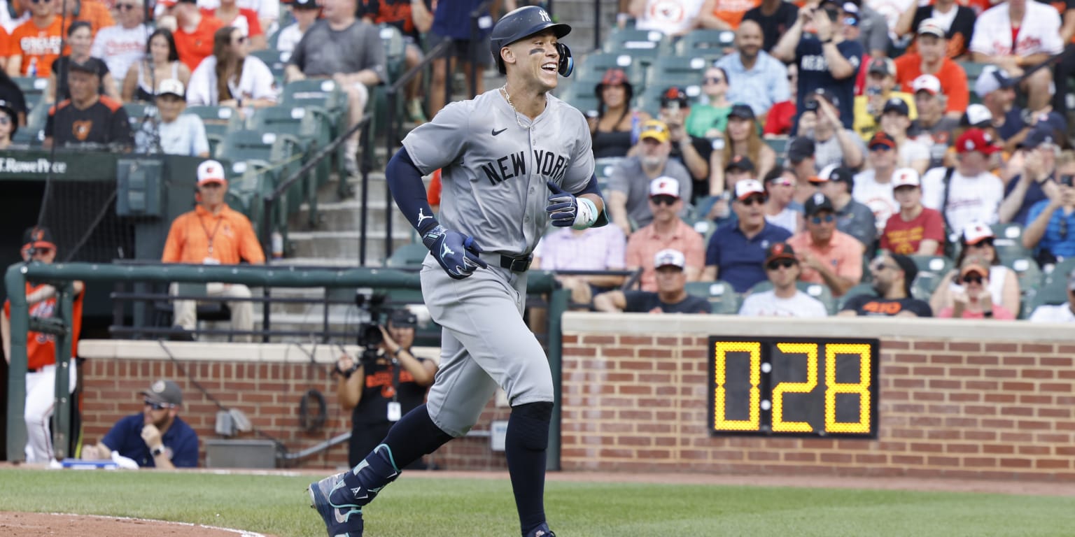 Judge sets club HR mark as Yankees catch O’s atop AL East