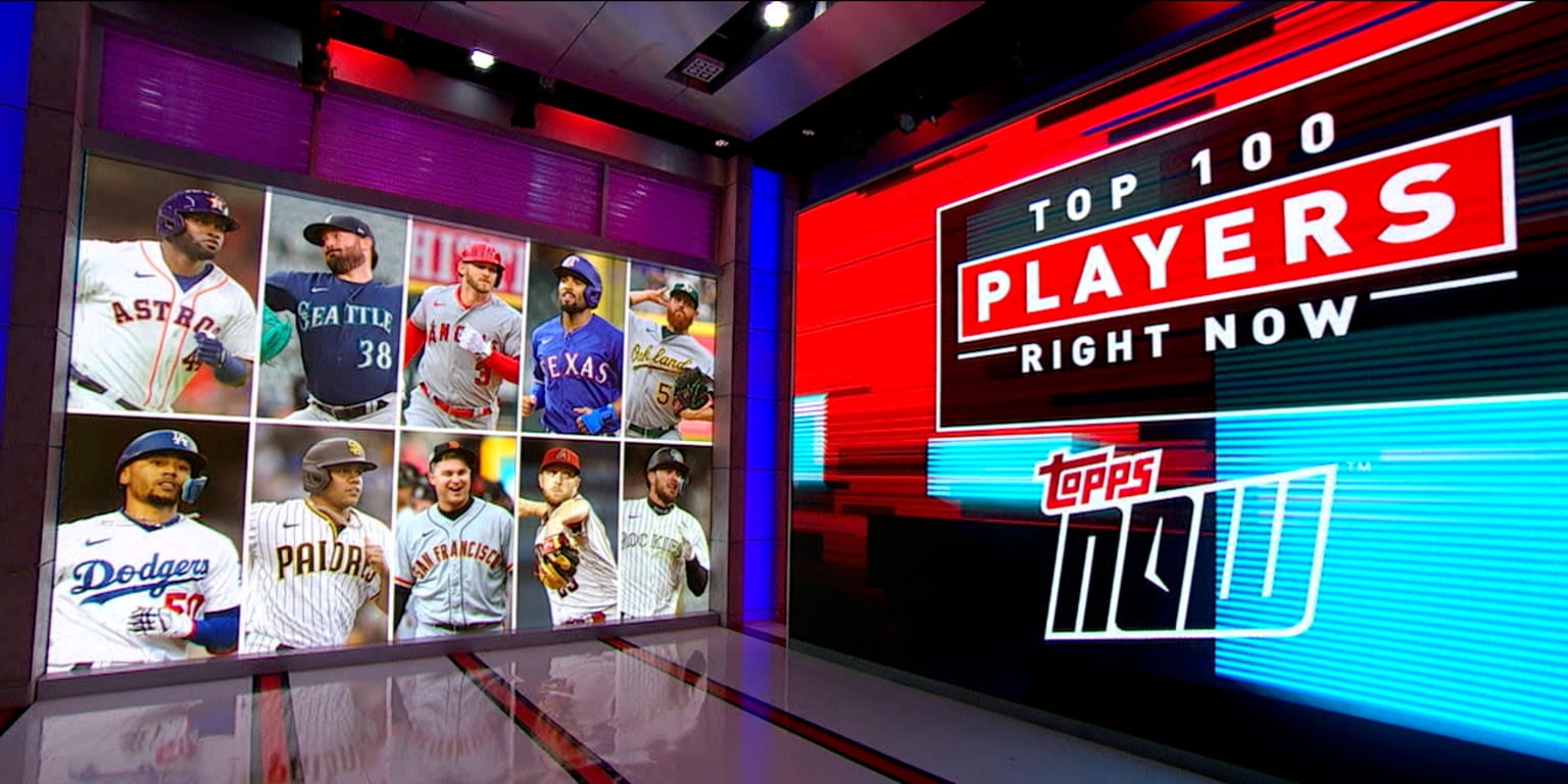 MLB Network unveils Top 100 Right Now for 2022