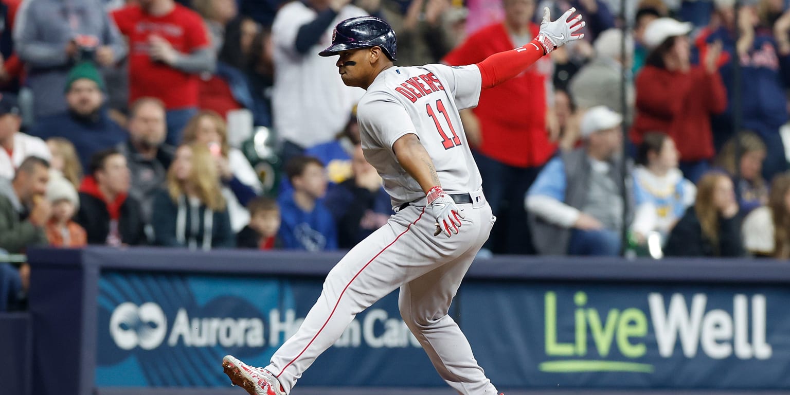 Devers’ persistence pays off as sizzling streak continues