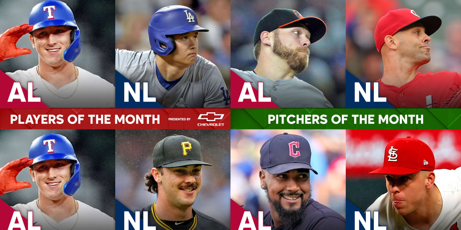 [情報] MLB 9月最佳球員(Langford 大谷)