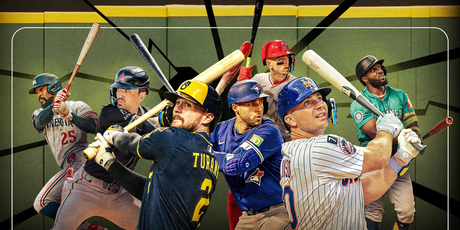 MLB players with improved hard-hit rates