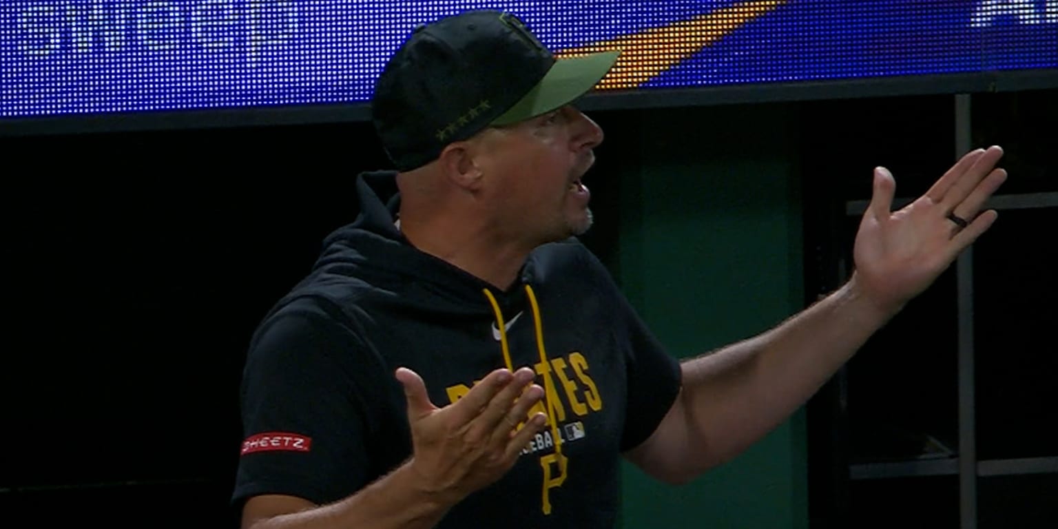 Pirates lose Kelly for arguing check-swing calls; Reynolds doubles in tying run anyway