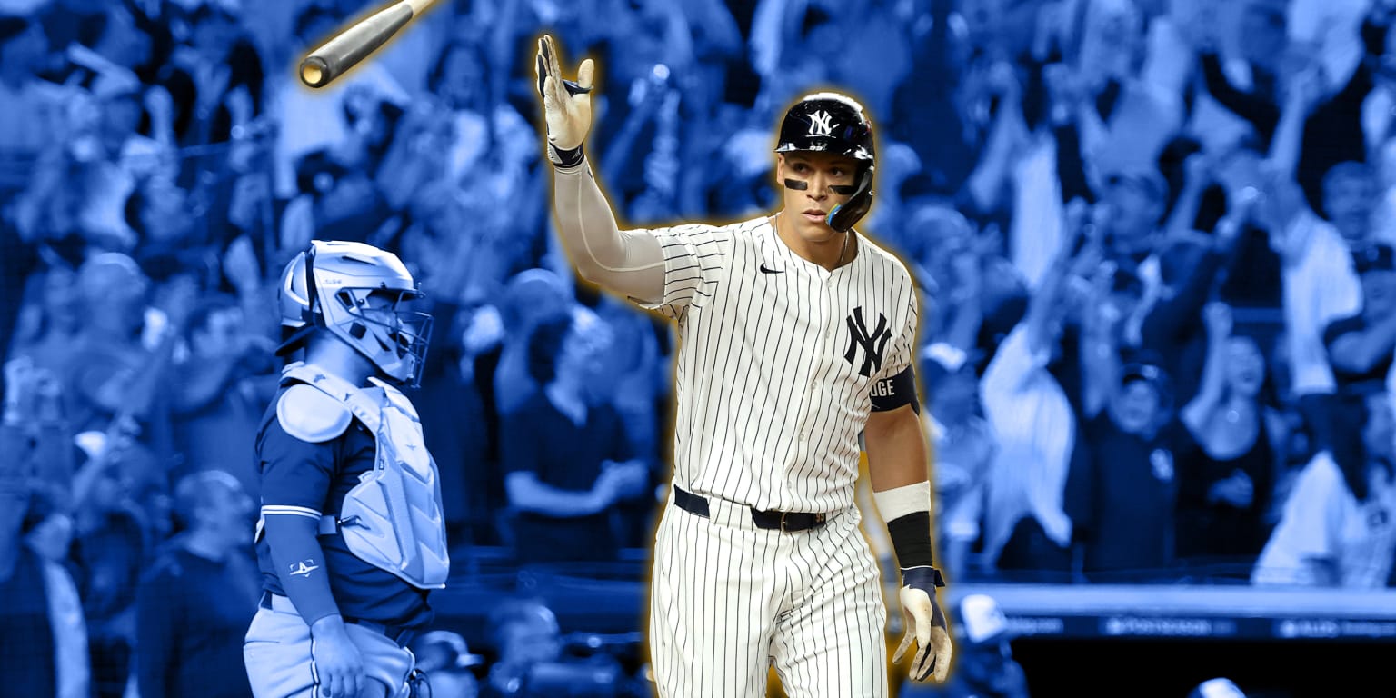 Is Judge having the greatest peak for a righty hitter ... ever?