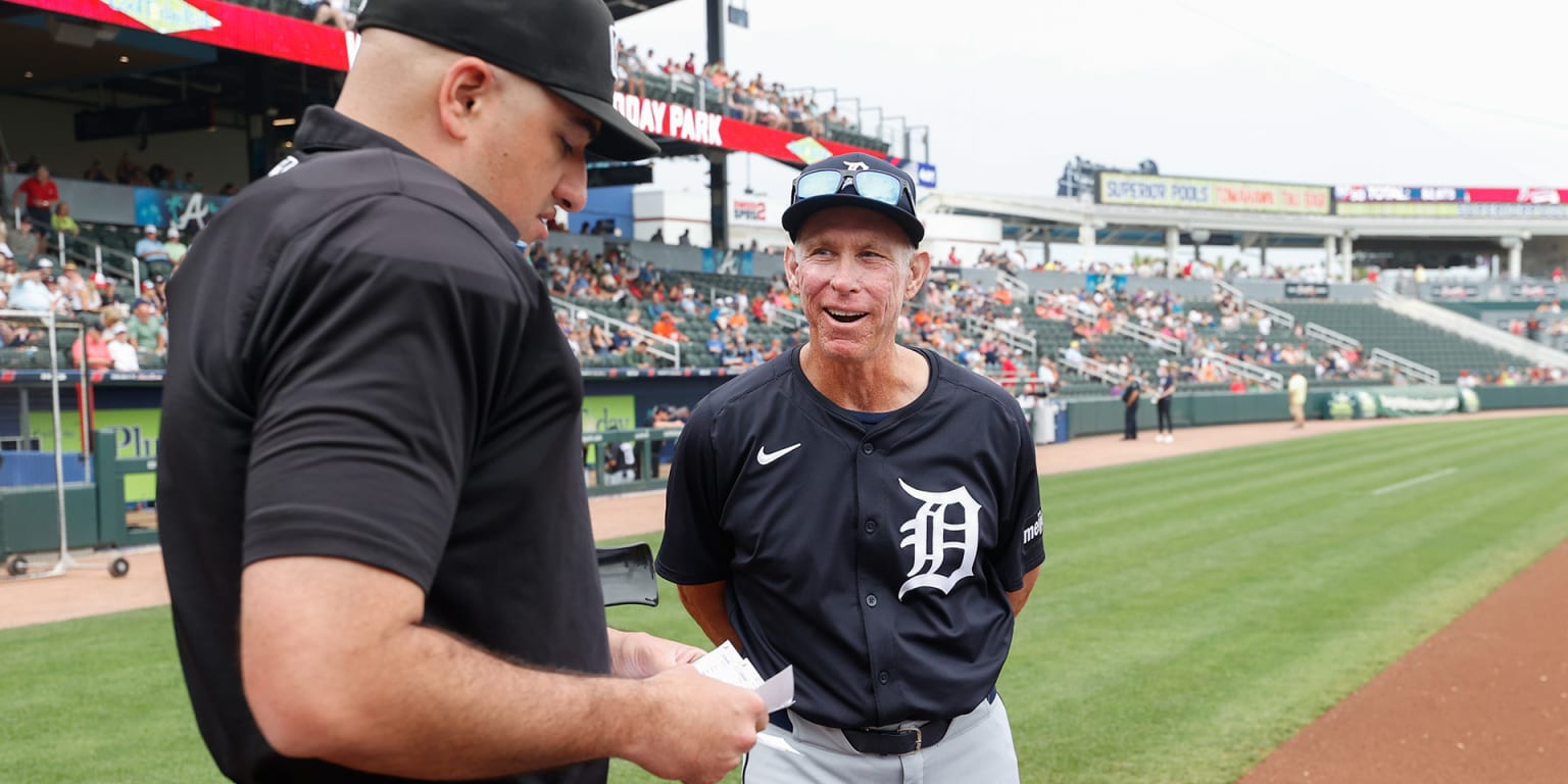 Alan Trammell manages Tigers' Spring Breakout, coaches shortstop prospects