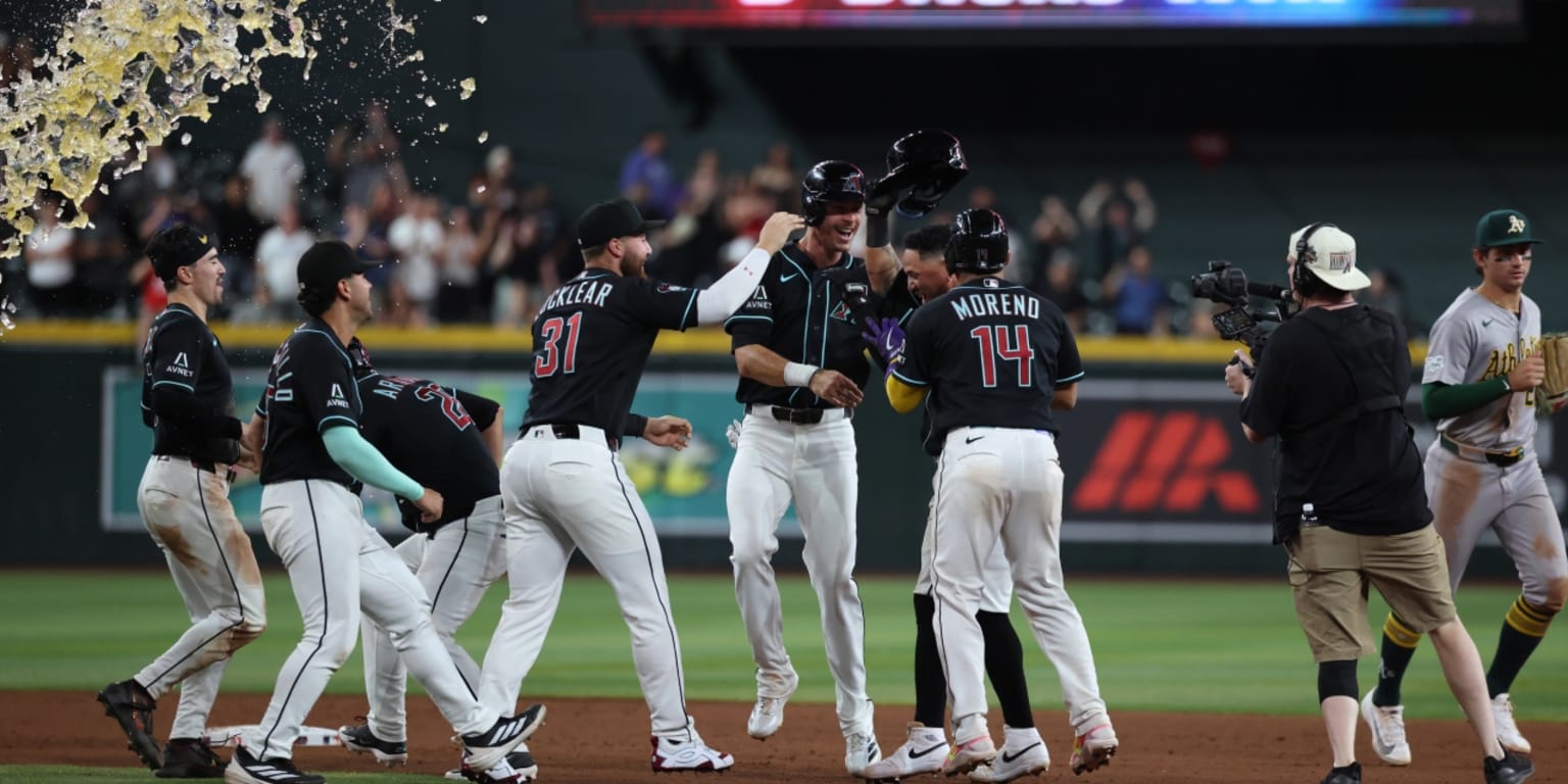After Drake K's 5 in debut, Vargas walks it off for D-backs in 10th