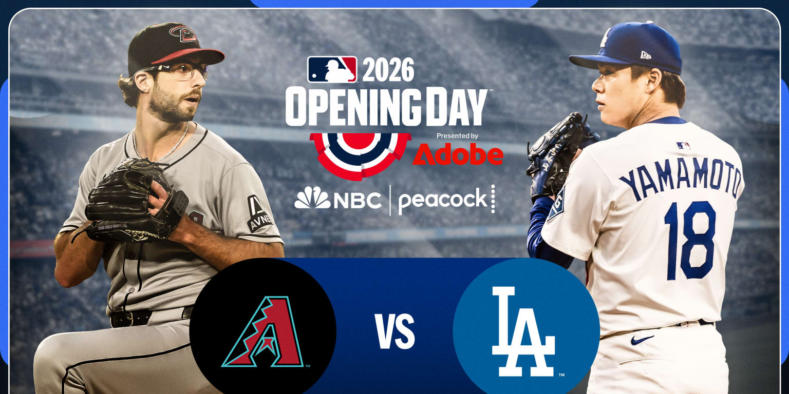 Dodgers begin three-peat hunt with Yamamoto on hill vs. D-backs (8:30 p.m. ET, NBC/Peacock)