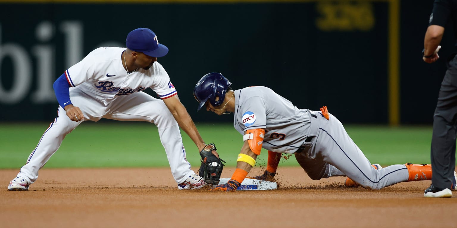 Texas Rangers rally in time to complete sweep of Cleveland Guardians - Lone  Star Ball