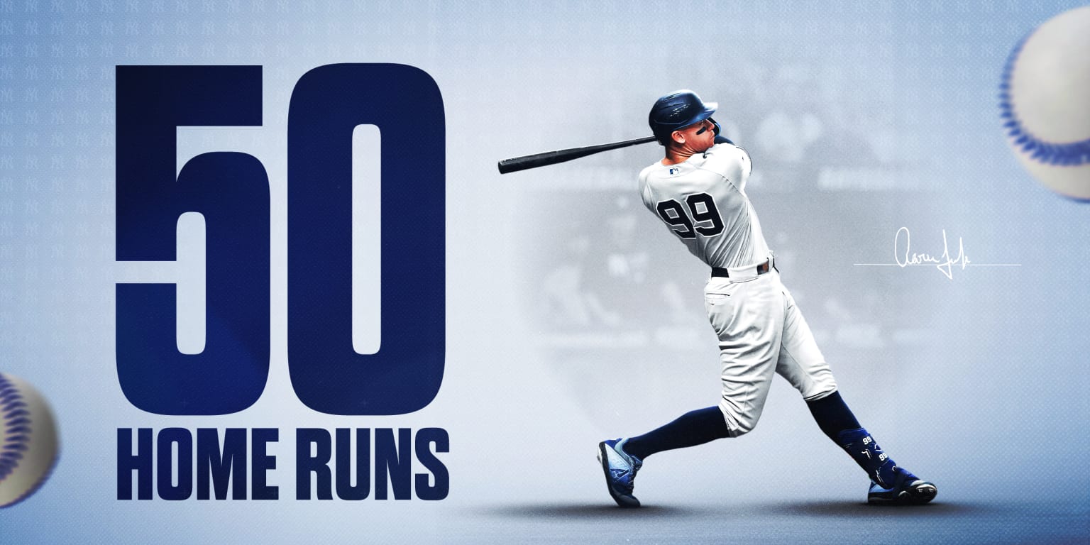 All Rise for the Judge, Whose 50th Home Run Elevates Him to