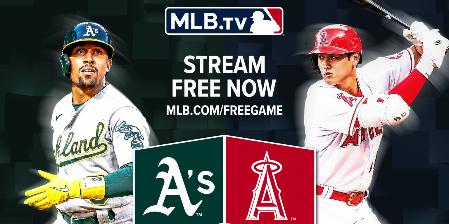 Shohei Ohtani starts for Angels vs. A's in MLB.TV free game