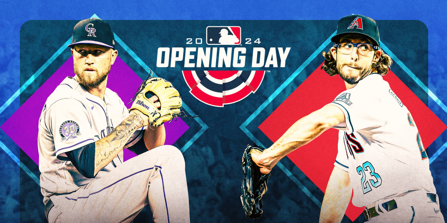 Rockies, Dbacks 2024 Opening Day starting pitchers