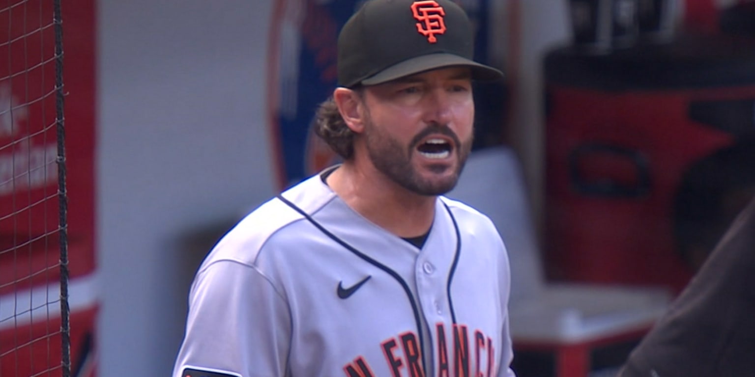 Vitello ejected after arguing challenged foul ball call