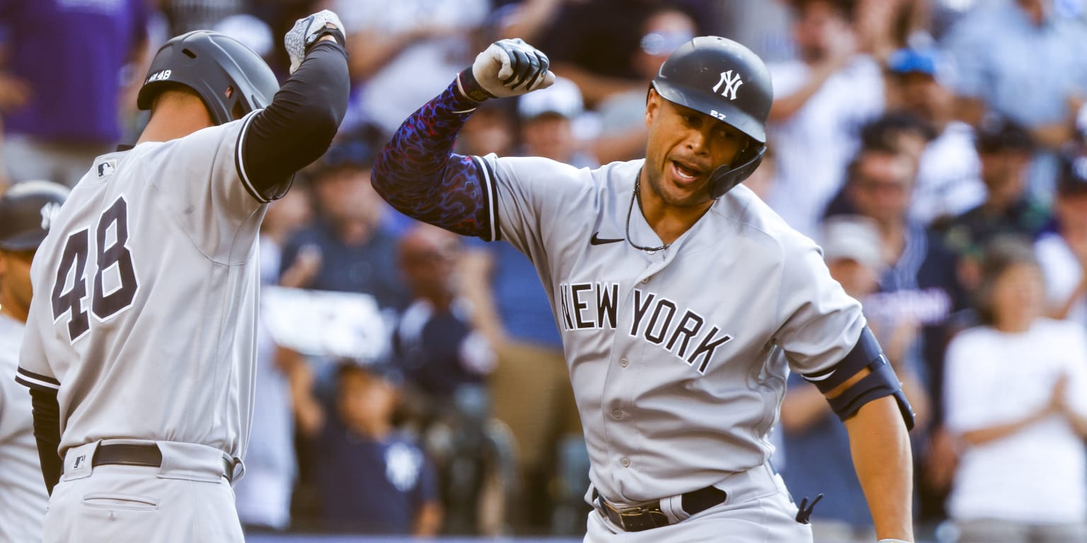 Giancarlo Stanton Hits Fourth Home Run and Reaches 1,000 RBIs in Yankees’ 6-3 Victory over Rockies