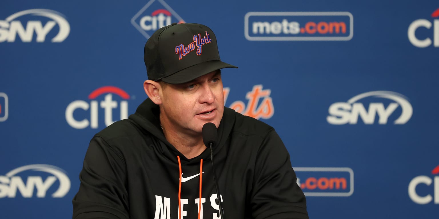 Mets 'don't intend to make a change' away from Mendoza, says Stearns