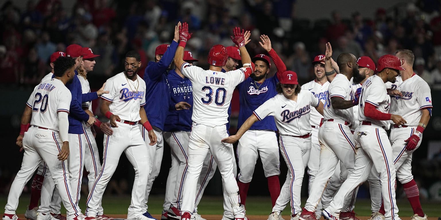 Rangers maintain rolling on Lowe’s walk-off