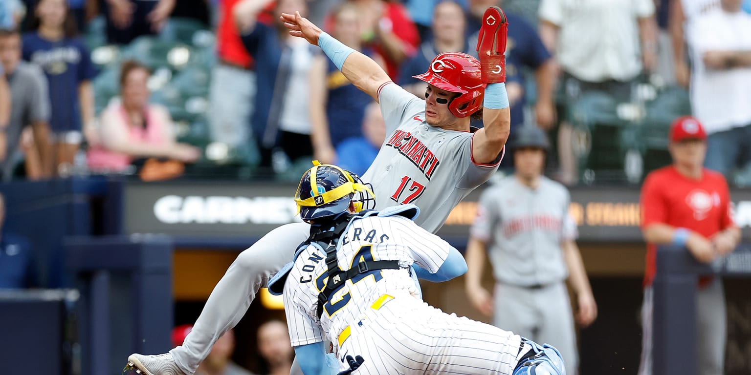 Willy Adames home run leads Brewers over Reds