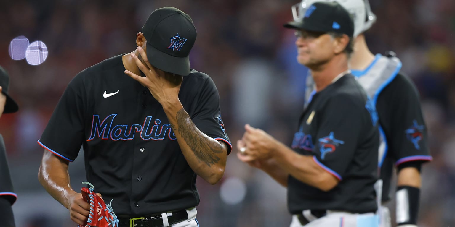 Marlins give Sandy Alcantara loads of support, rout Rockies