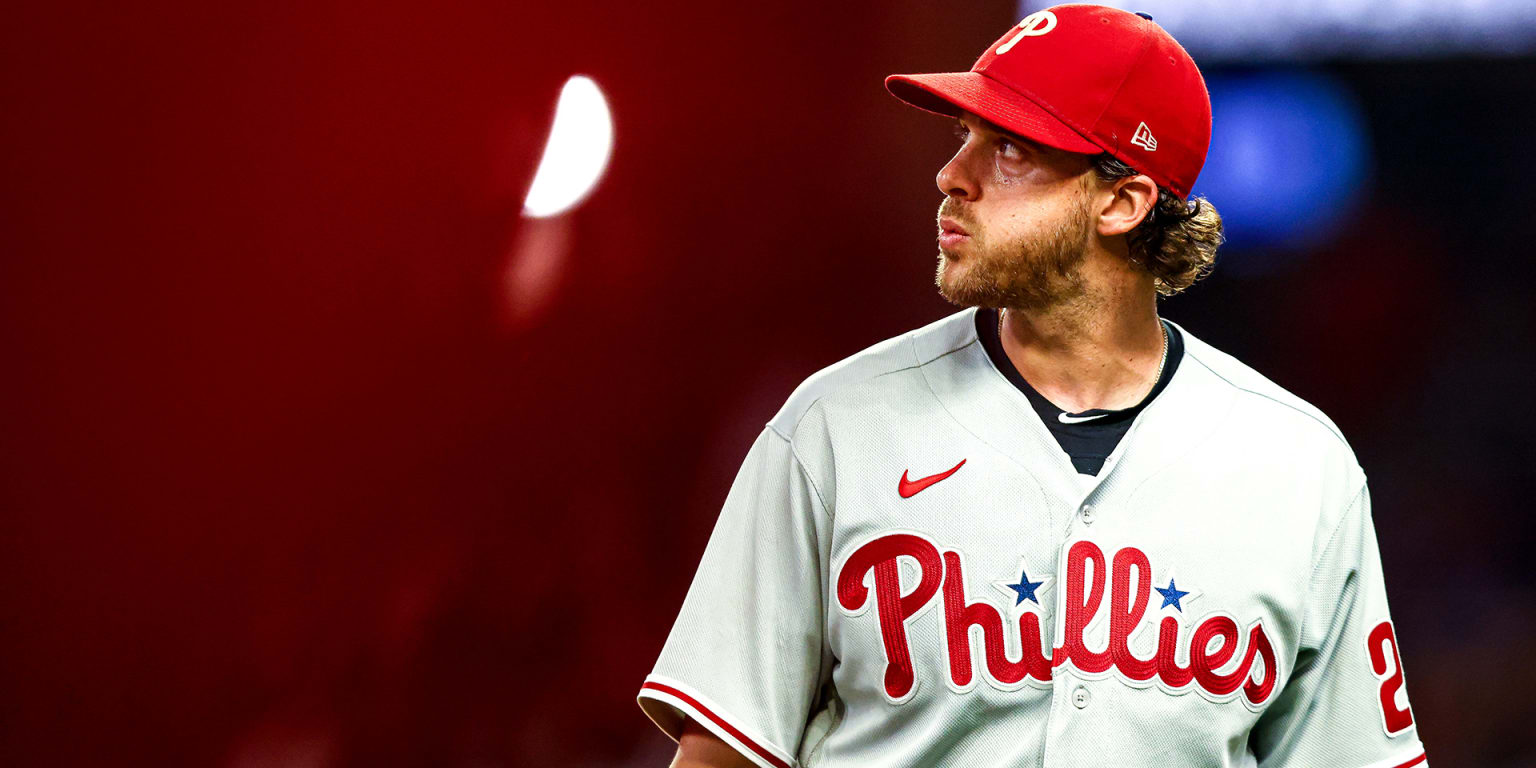 Aaron Nola rarely shows emotion on mound