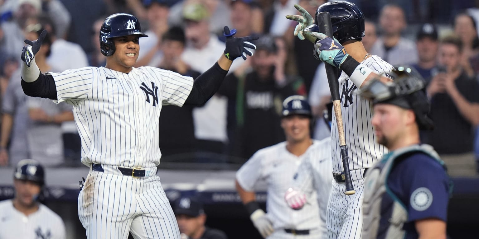 Juan Soto Hits Two Home Runs As Yankees Beat Mariners