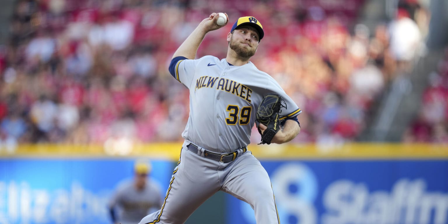 Corbin Burnes strikes out 13 in Brewers win over Reds