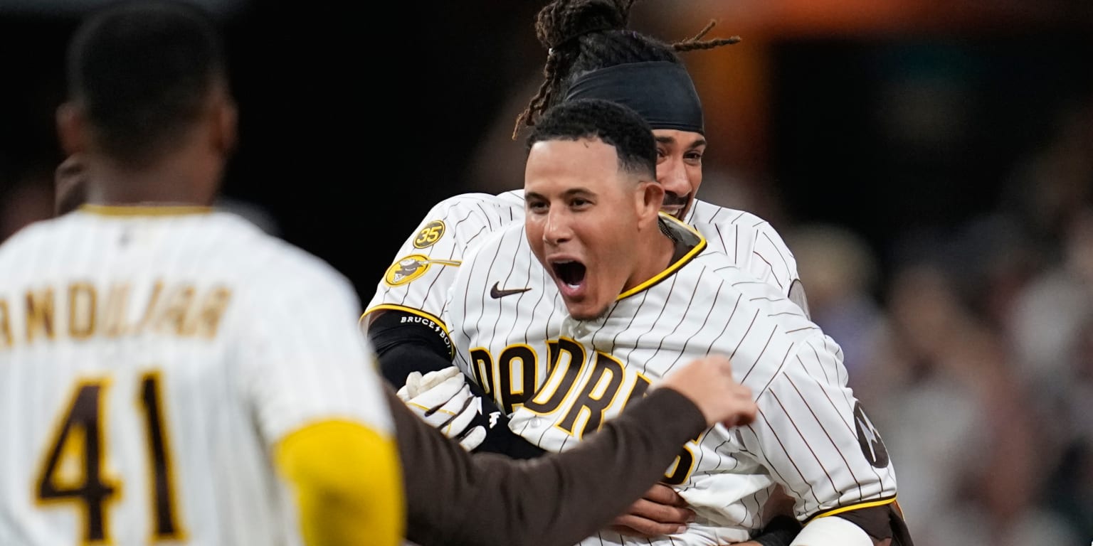 Machado delivers 10th career walk-off hit as Padres beat Braves