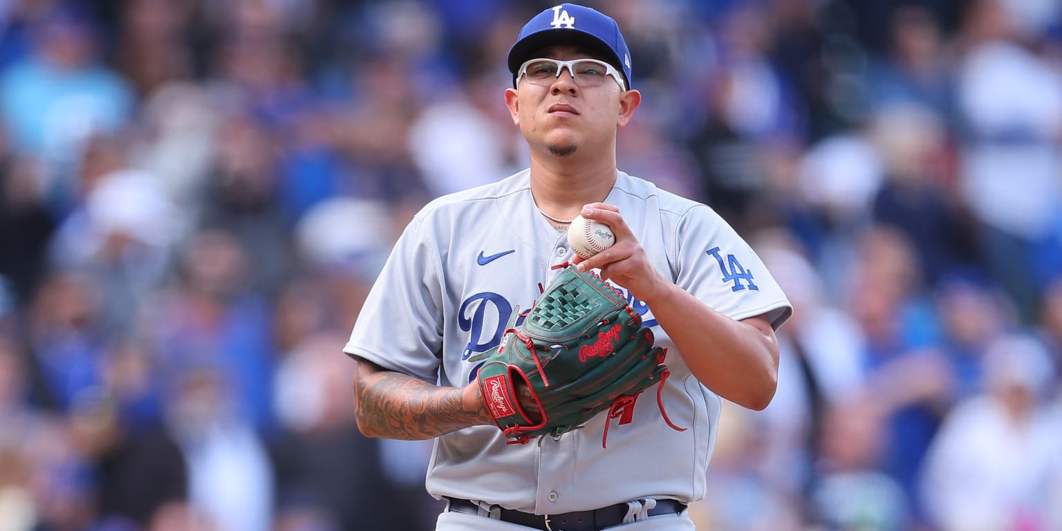 Julio Urías struggles, Dodgers are 1-hit by Cubs