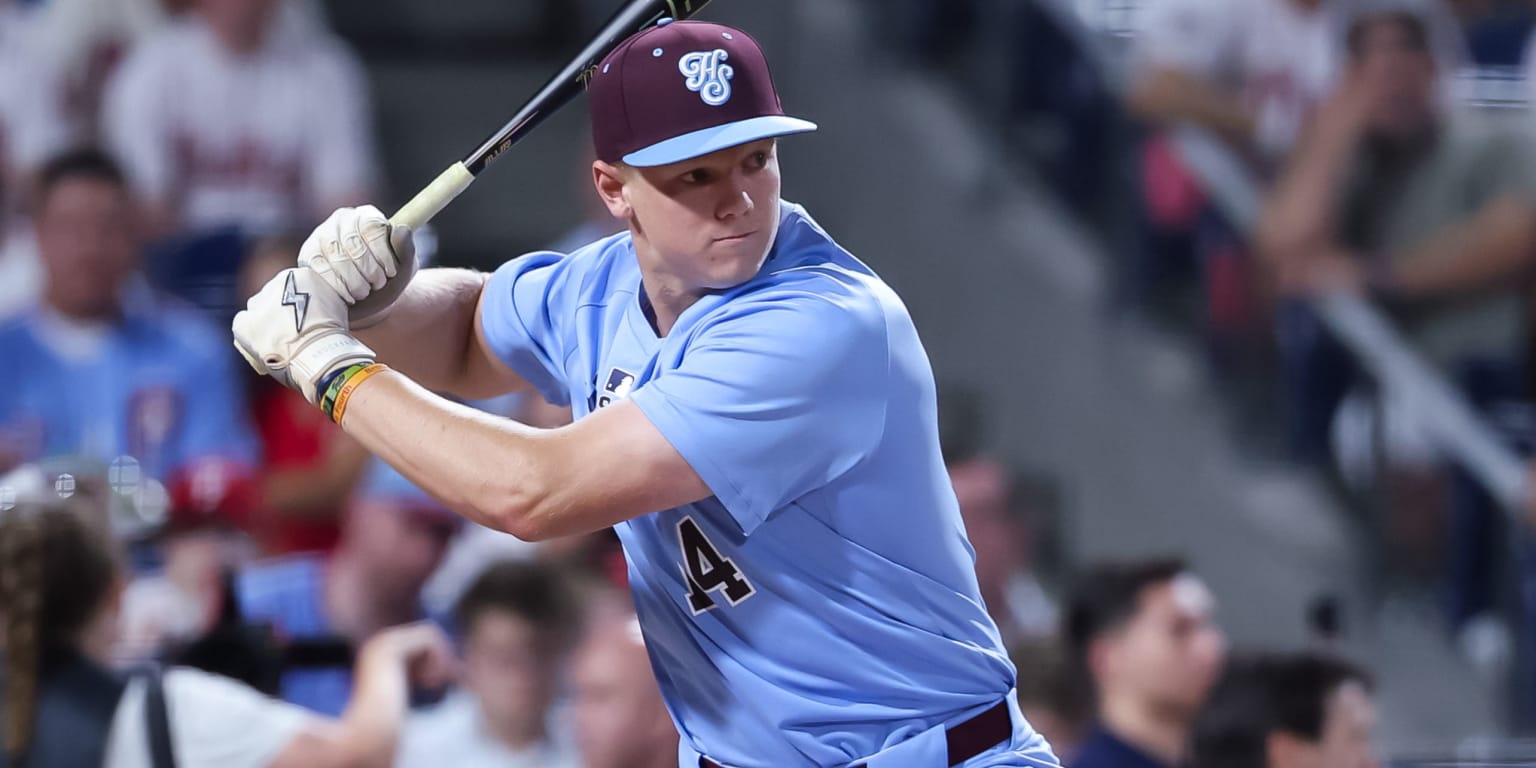 9 HRs in 60 seconds? Cunningham's flurry earns him High School HR Derby title