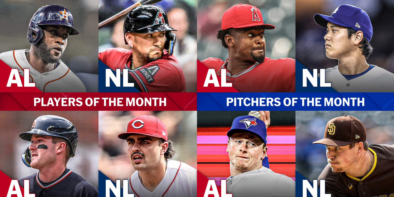 Top hitters, pitchers, rookies & relievers from season's 1st month